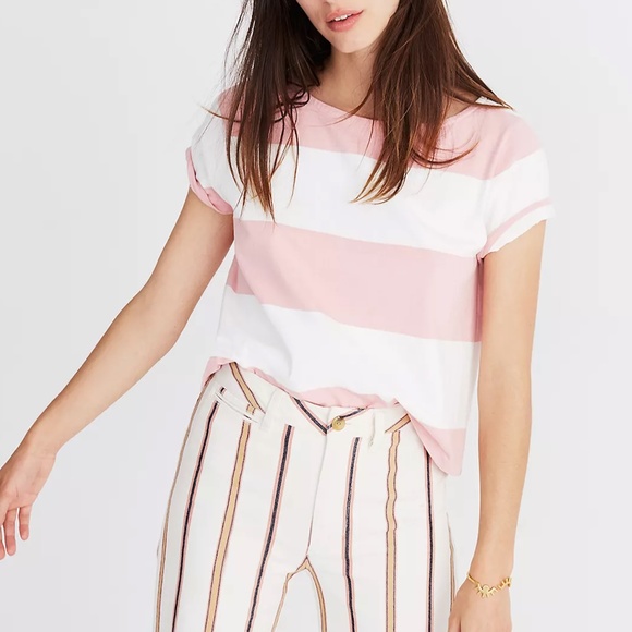 Setlist Boxy Top in Norfolk Stripe - Picture 4 of 4